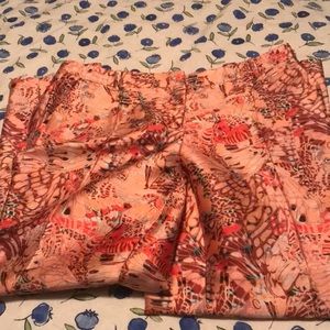 Jcrew butterfly pants